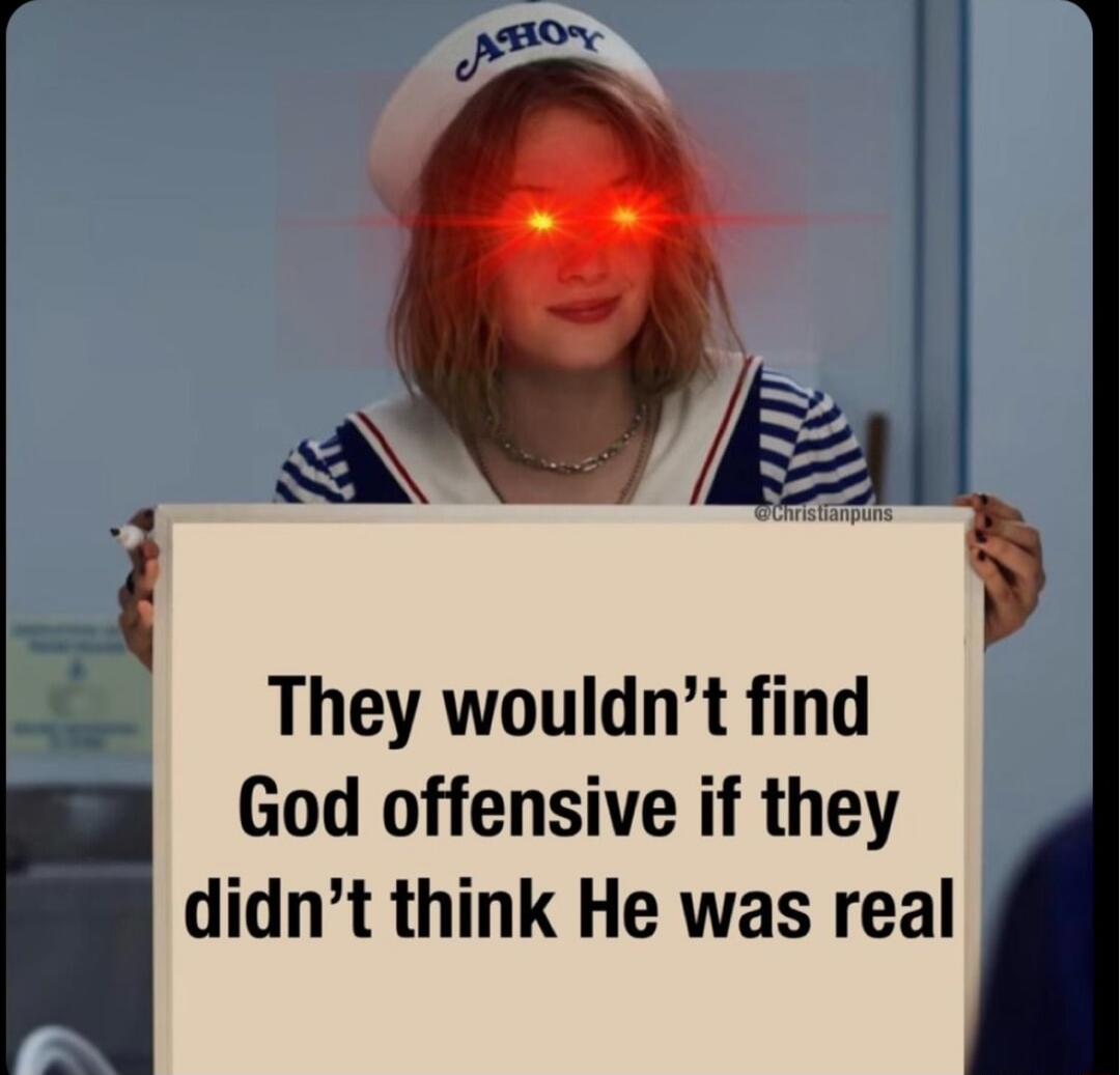 fsim 2 They wouldnt find God offensive if they I didnt think He was real