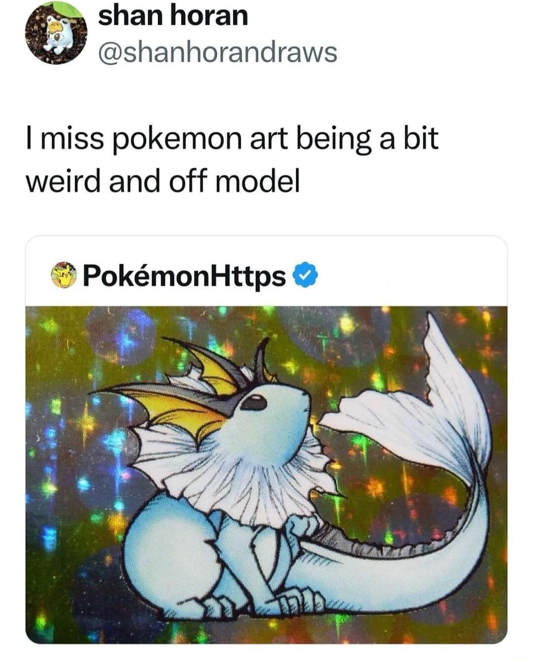 shan horan shanhorandraws miss pokemon art being a bit weird and off model PokmonHttps