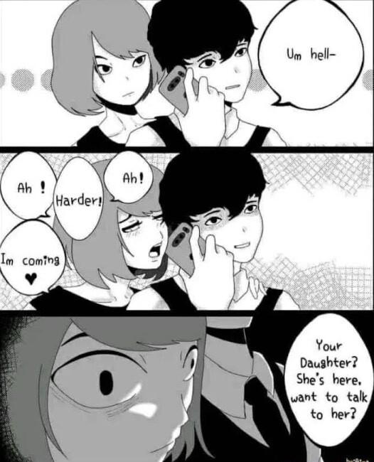 Your Daughter Shes here want to talk to her