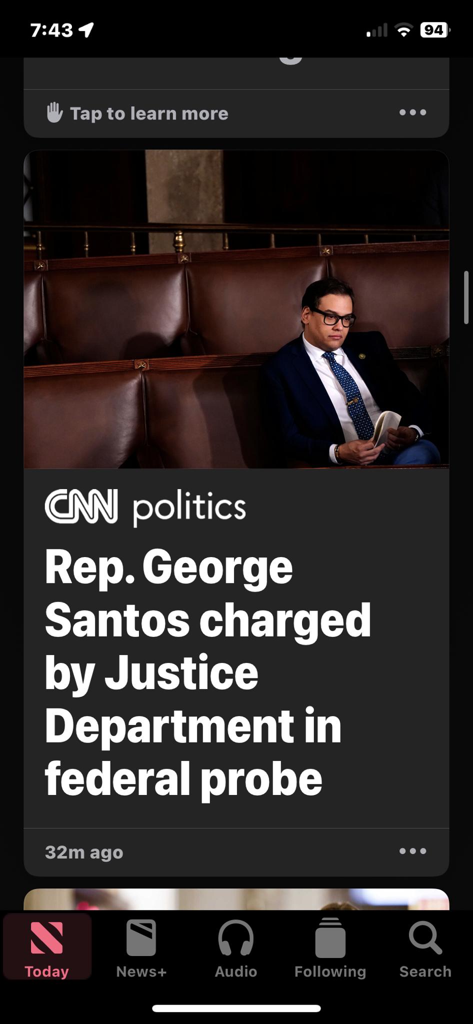 loteyitely RepGeorge Santos charged TRTES Departmentin federal probe 32m ago