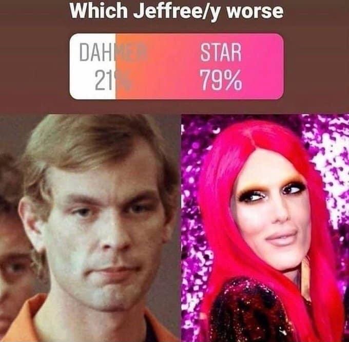 Which Jeffreey worse