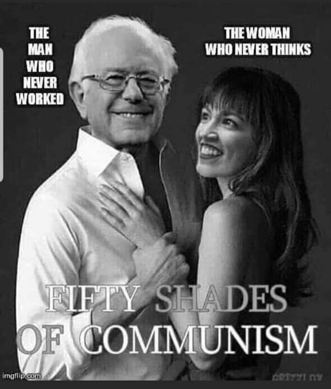 THE MAN WHO NEVER WORKED THE WOMAN WHO NEVER THINKS FIFTY SHADES OF COMMUNISM