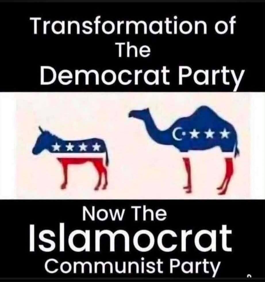 Transformation of The Democrat Party Now The Islamocrat Communist Party