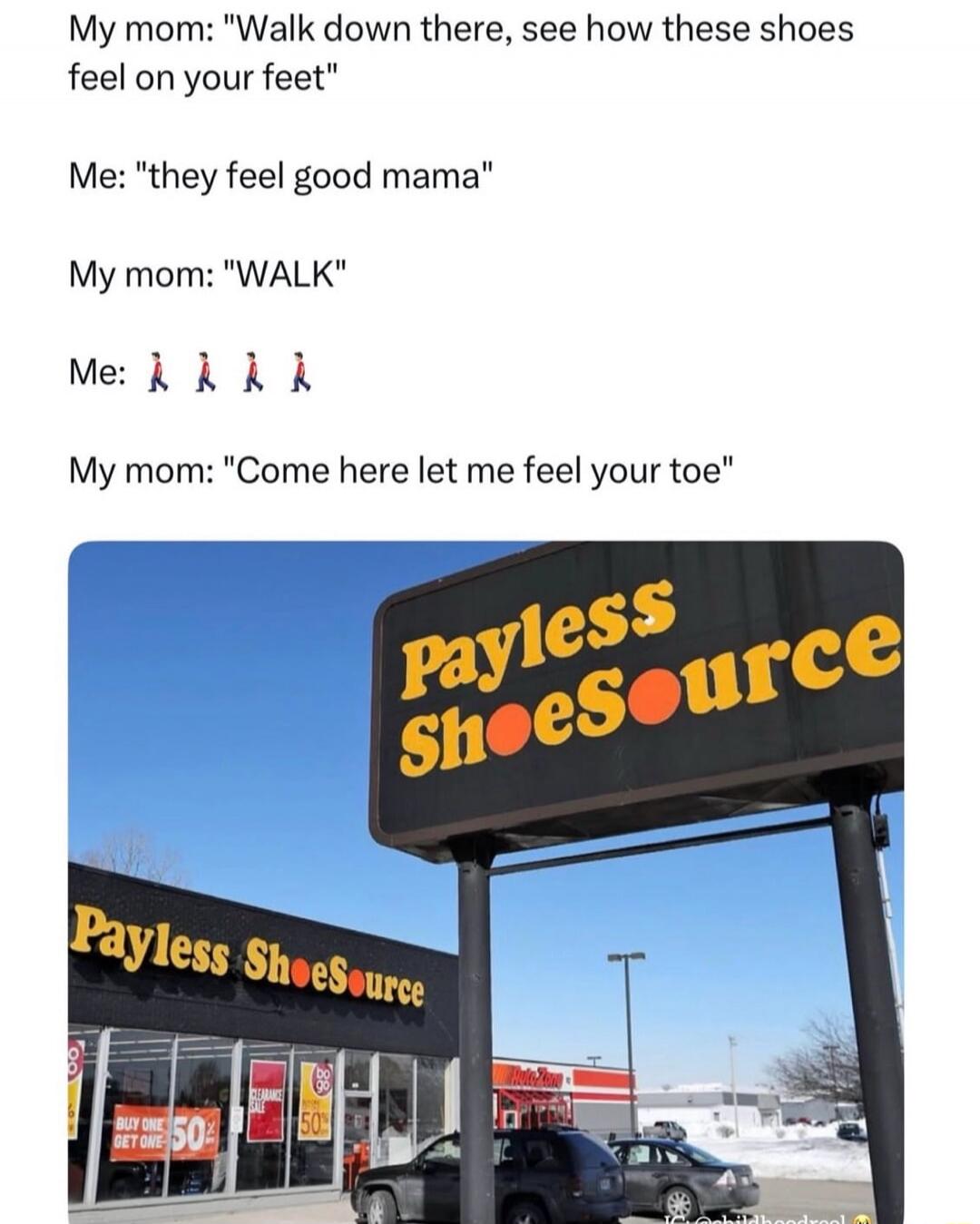 My mom: 
