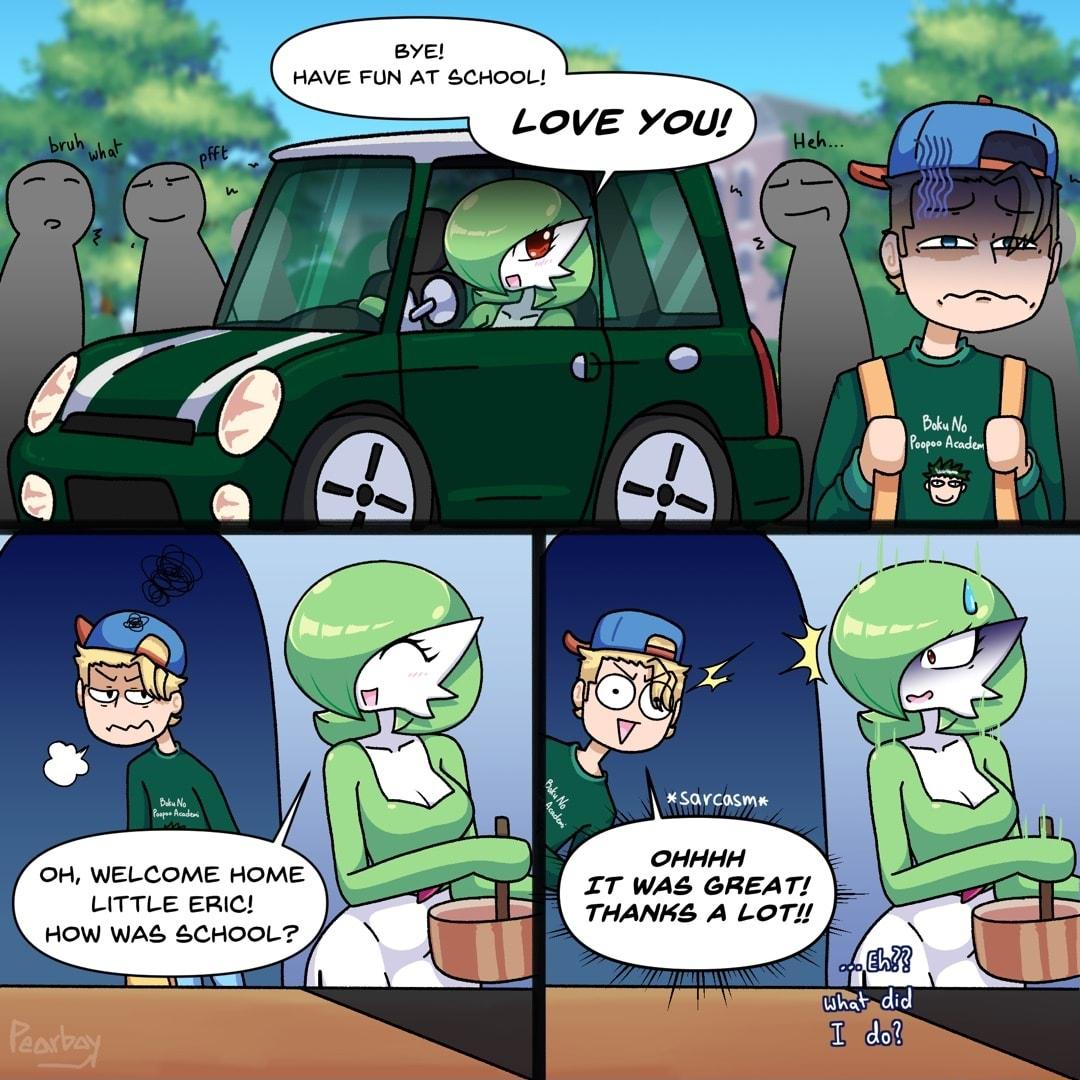 OHHH O WELCOME HOME IT WAS GREAT LiTTie eRic THANNE A LTI B ow wag scrooL