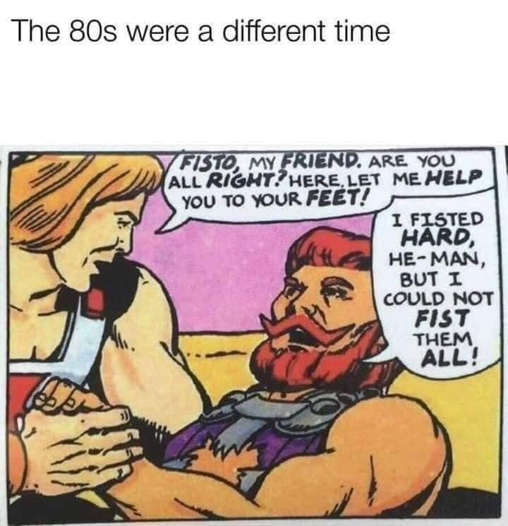 The 80s were a different time