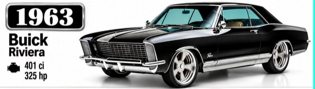 1963 Buick Riviera 401 ci 325 hp