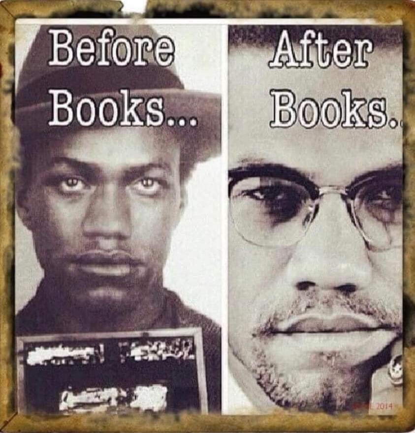 Before Books... After Books.