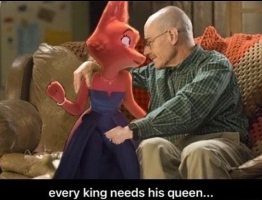 every king needs his queen