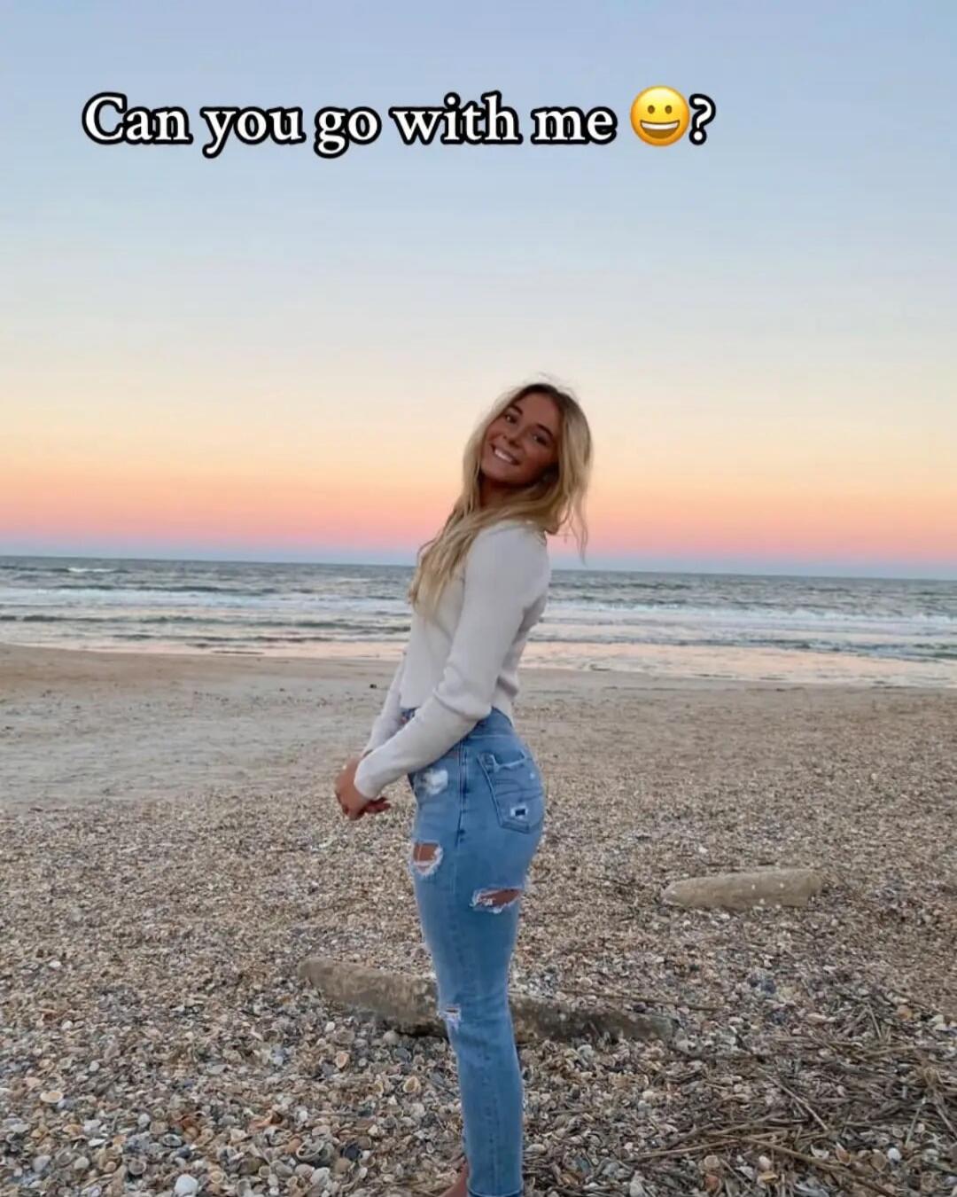 Can you go with me 😉?