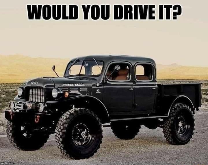 WOULD YOU DRIVEIT i il