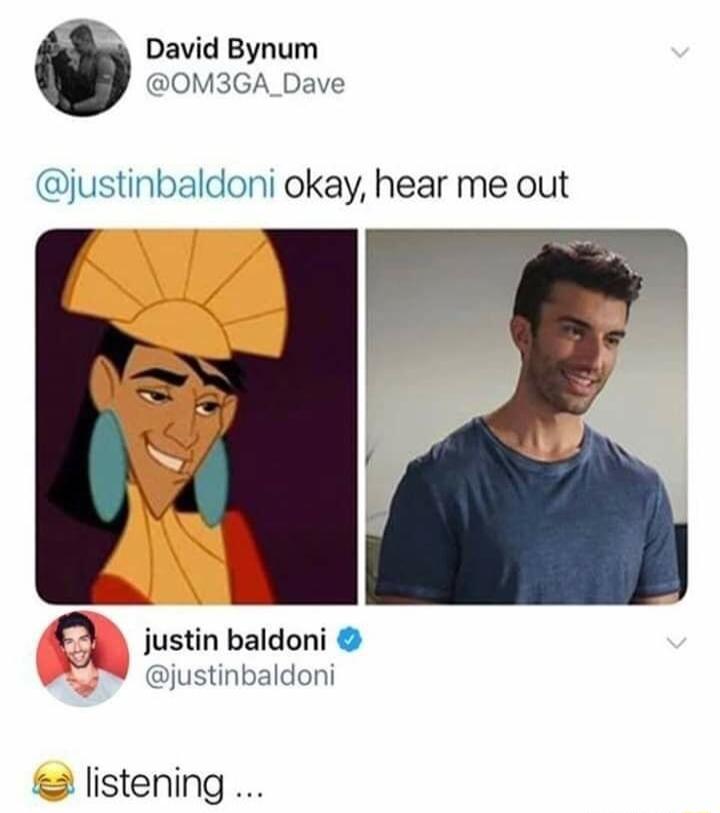 David Bynum OM3GA _Dave justinbaldoni okay hear me out P justin baldoni justinbaldoni listening