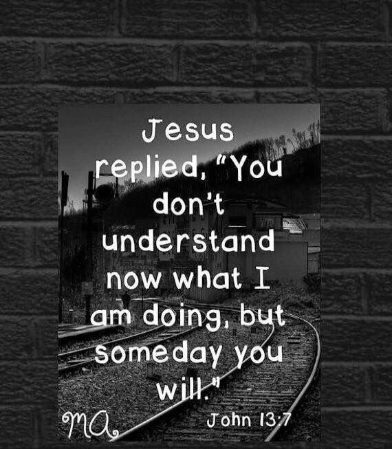 Jesus replied, 
