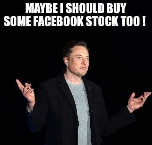 MAYBE SHOULD BUY SOME FACEBOOK STOCK T0O Qw