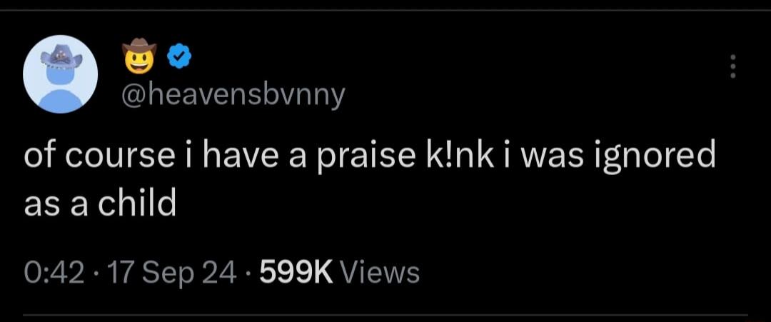 0 heavensbvnny of course i have a praise kInk i was ignored as achild 042 17 Sep 24 599K Views