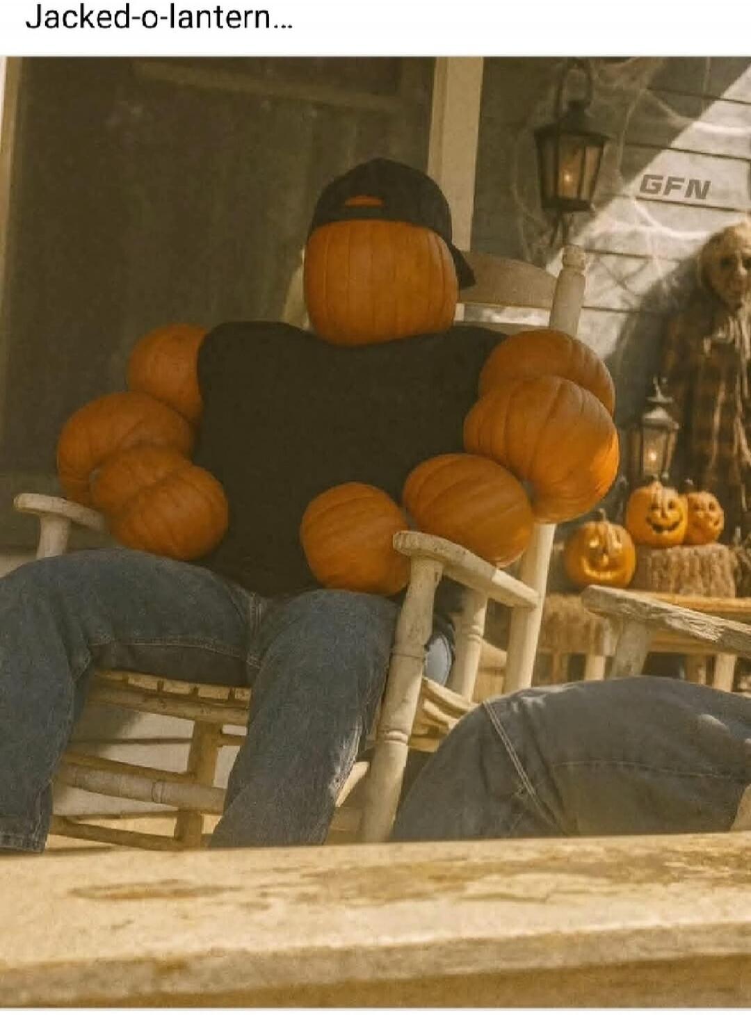 Jacket-o-lantern...