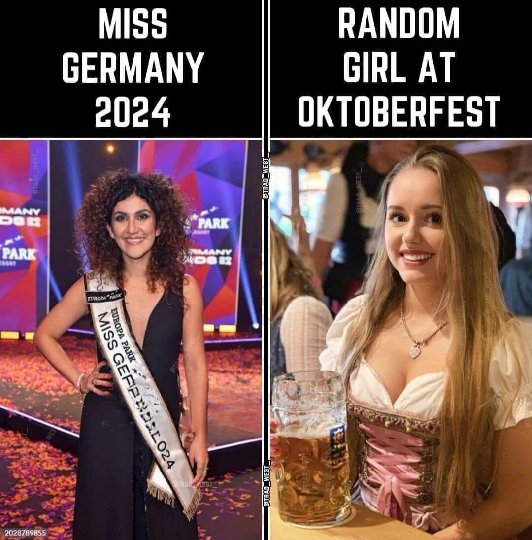 MISS RANDOM GERMANY GIRL AT 2024 OKTOBERFEST