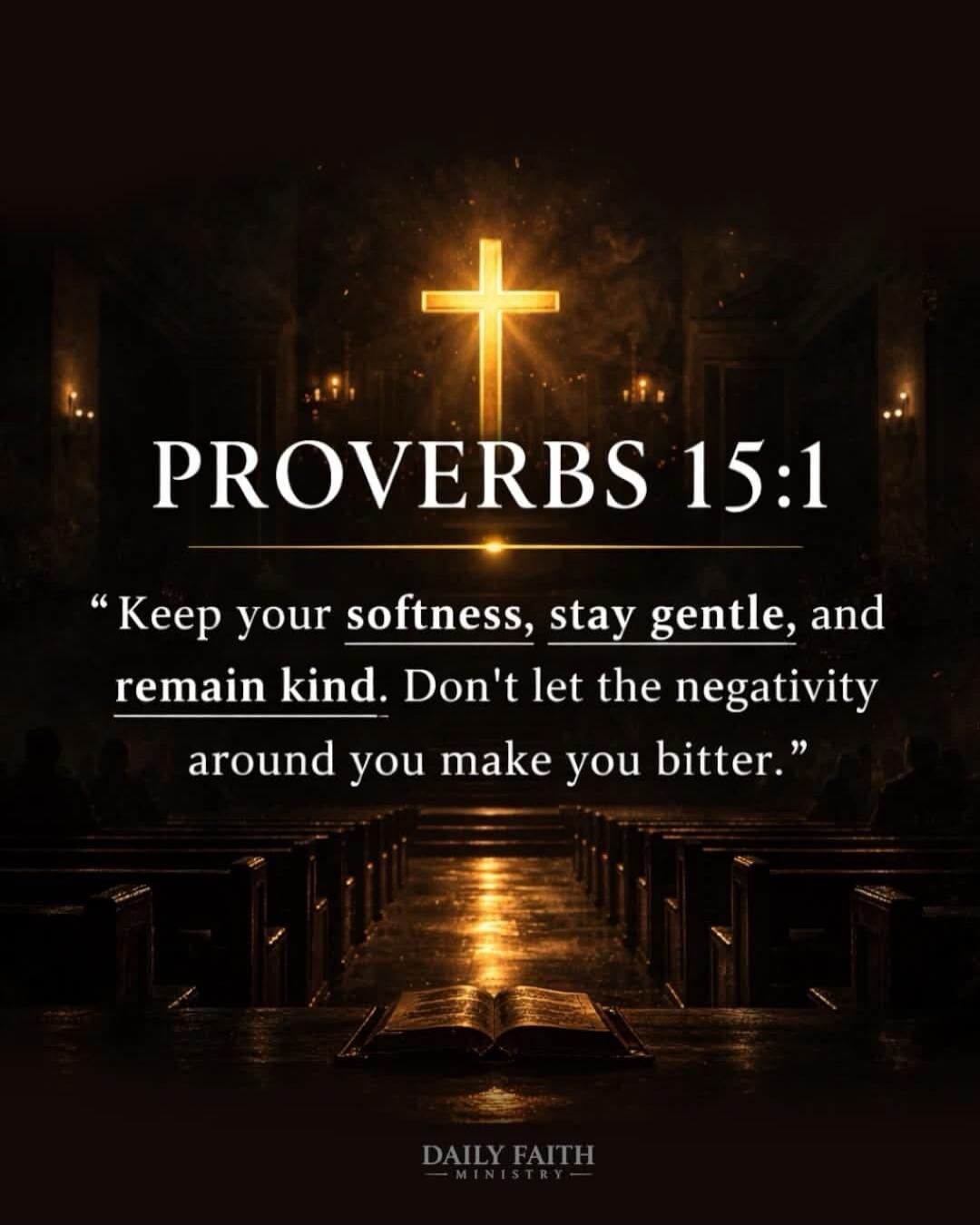 PROVERBS 15:1 