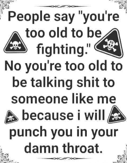 People say 
