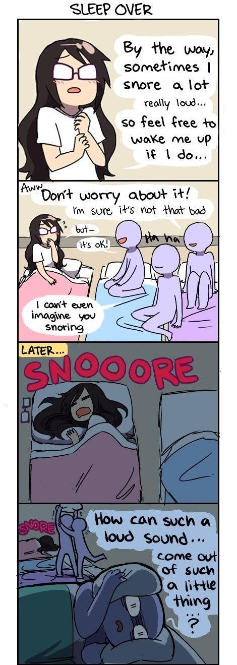 SLEEP OVER sometimes snore o lot really oud so feel free to U PANEL LIFE