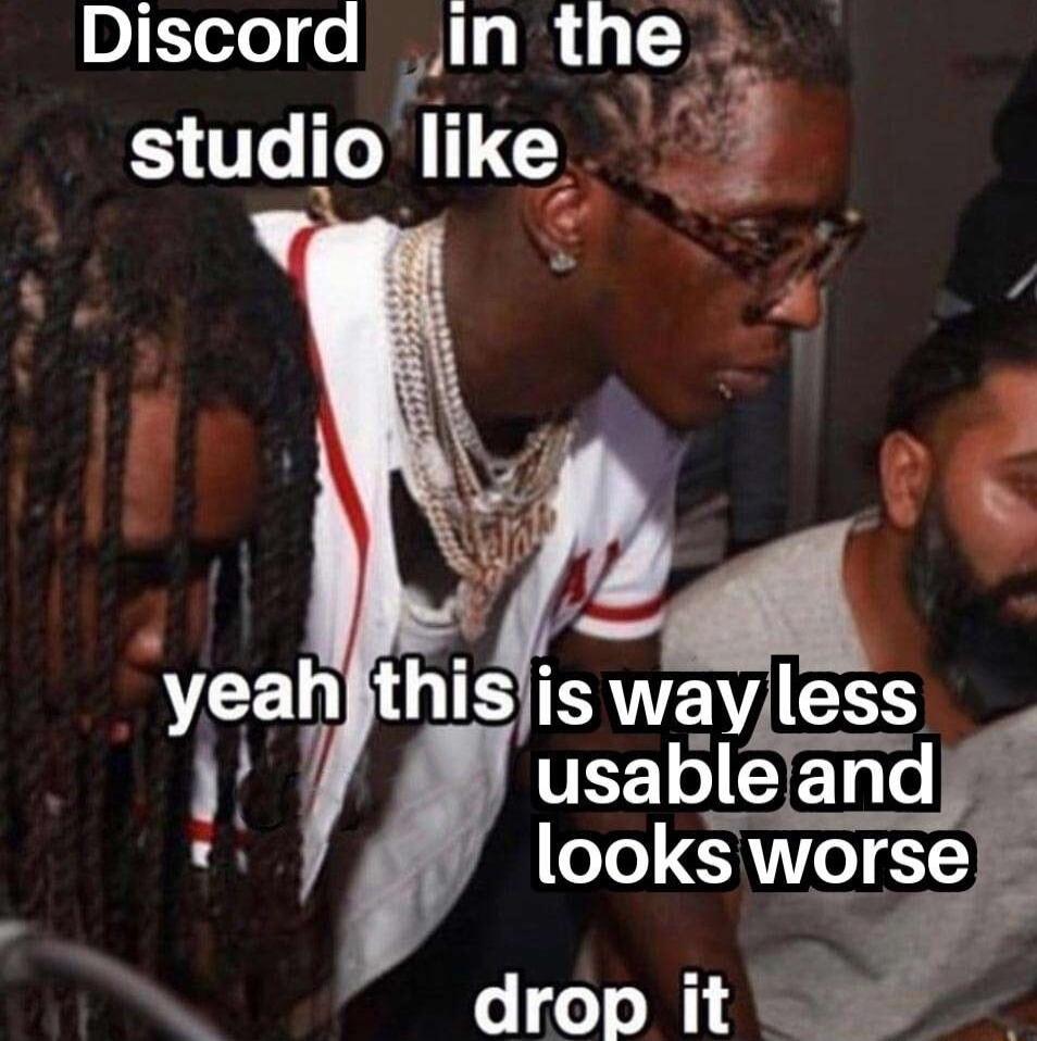Discord in the__ studio like A B GISIREWIESS 1l usablefan