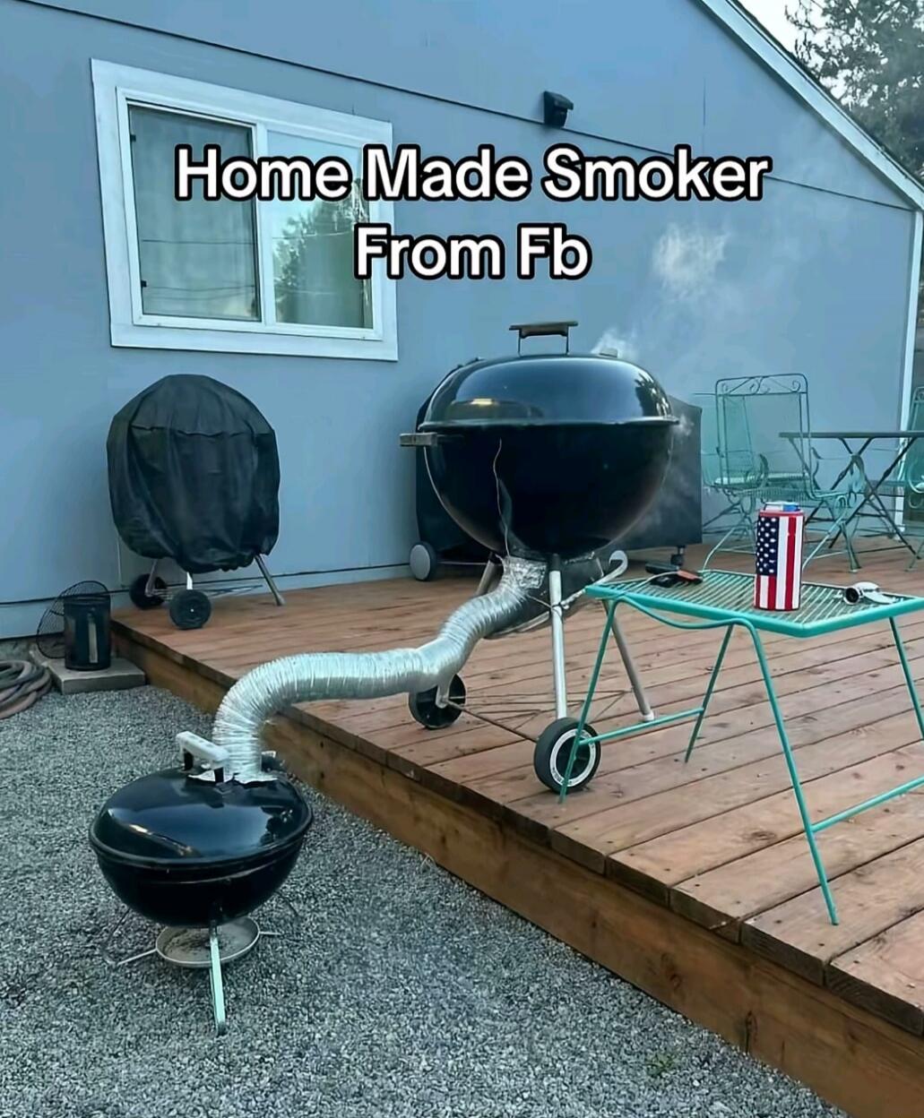Home Made Smoker From Fb