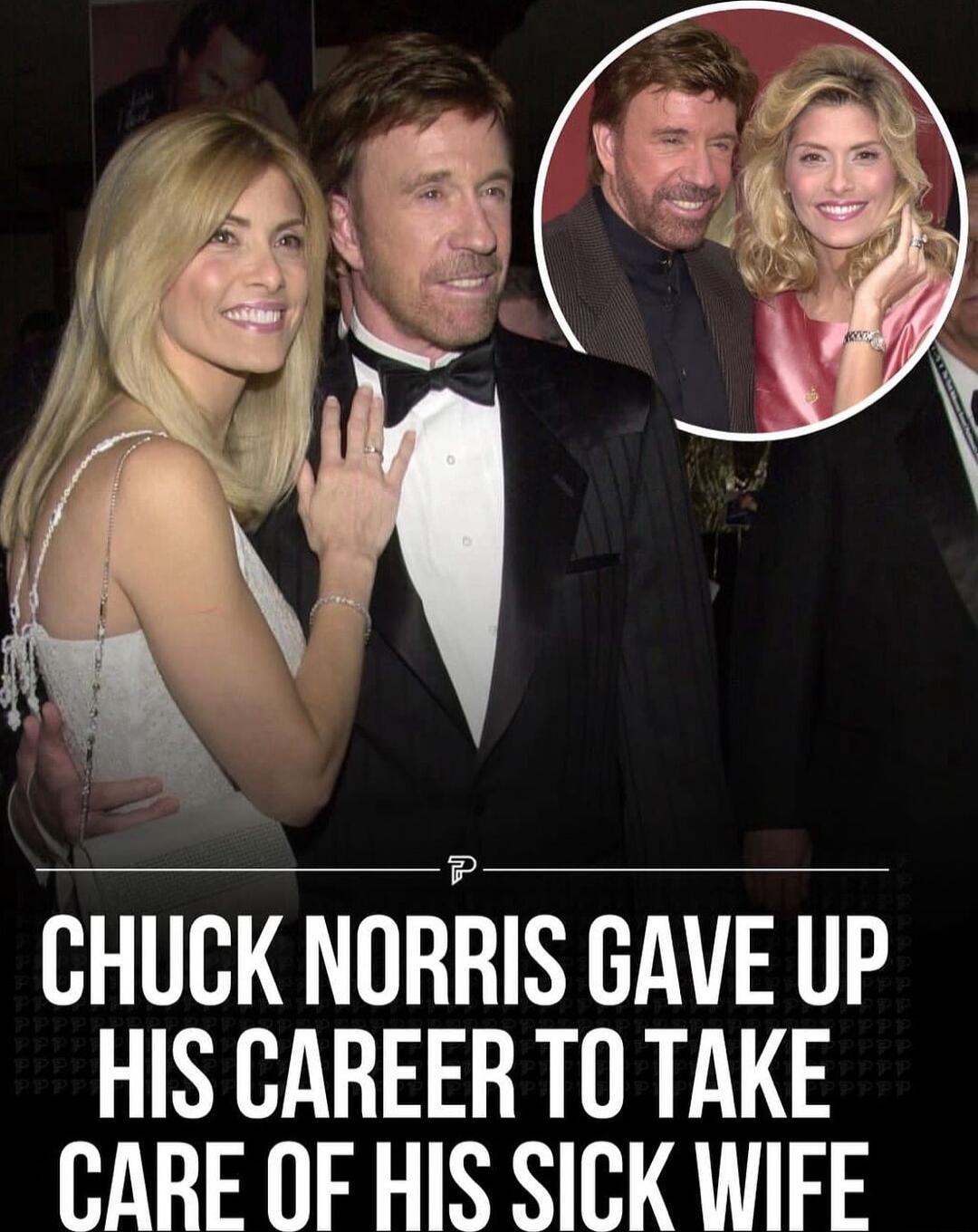 CHUCK NORRIS GAVE UP HIS CAREER T0 TAKE T T