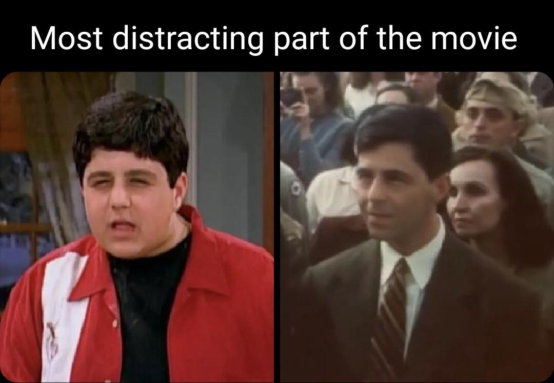 Most distracting part of the movie o