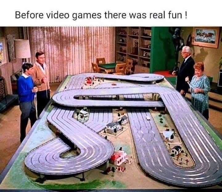 Before video games there was real fun