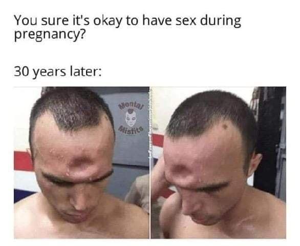 You sure its okay to have sex during pregnancy 30 years later