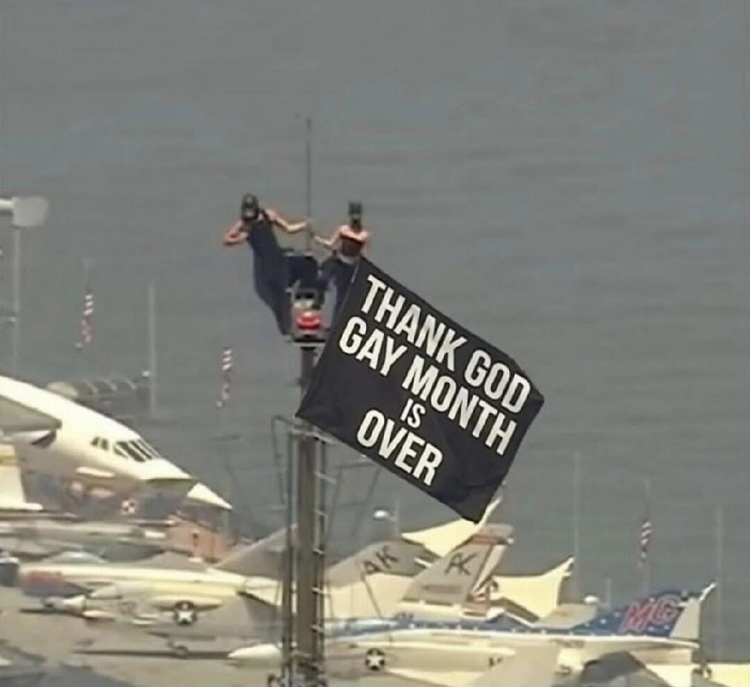 THANK GOD GAY MONTH IS OVER