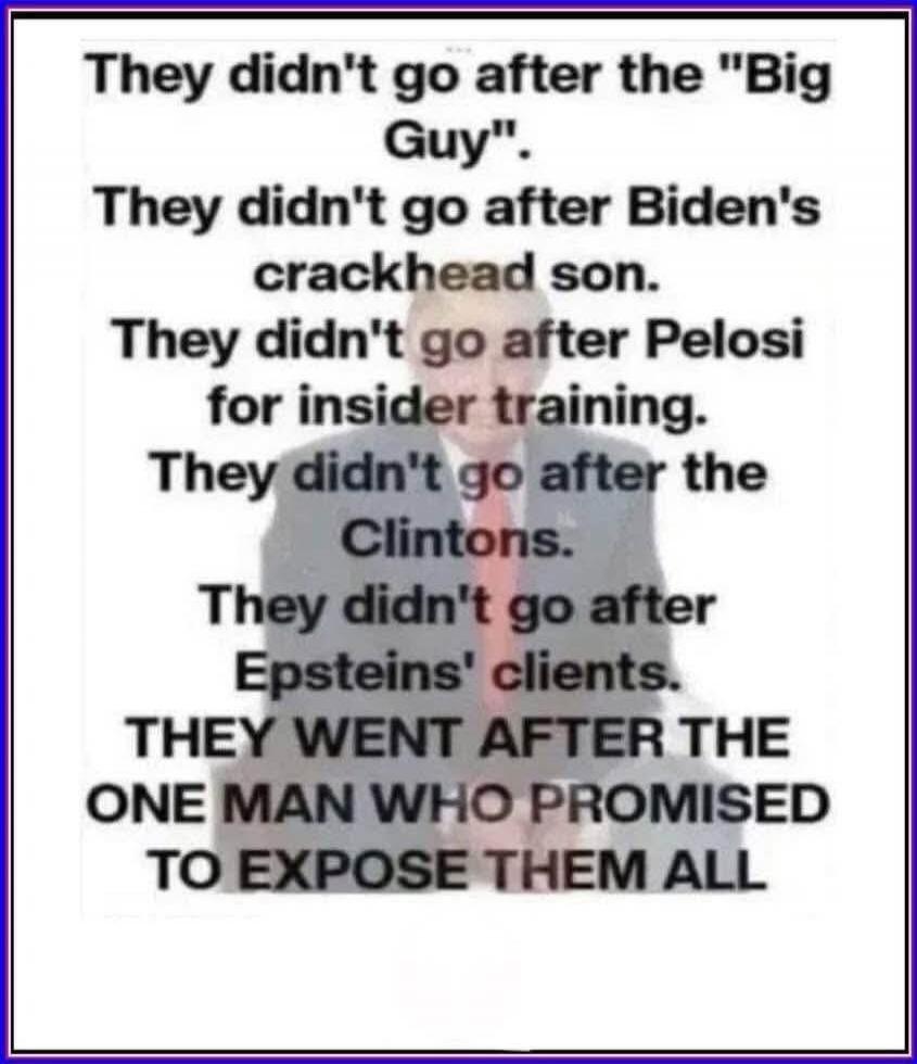 They didn't go after the 