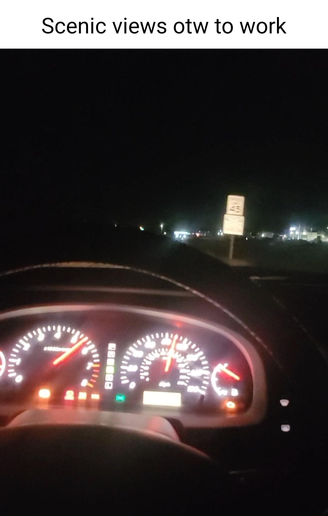 Scenic views otw to work