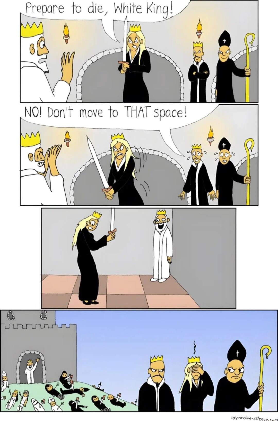 Prepare to die White King 9