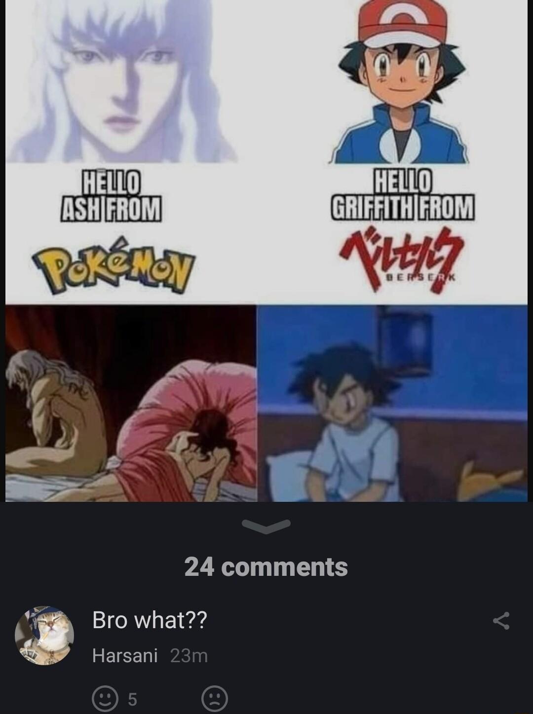 HELLD 0 GRIFFITHFROM Ny 24 comments te Bro what Harsani