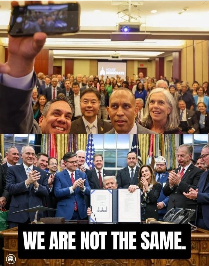 WE ARE NOT THE SAME.