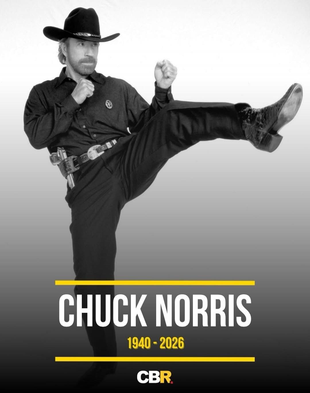 CHUCK NORRIS 1940 - 2026 CBR