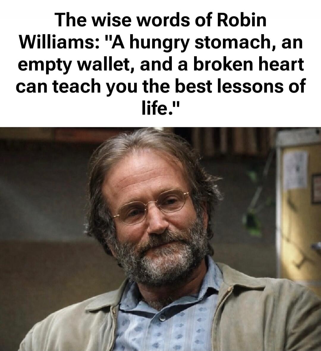 The wise words of [person]: 