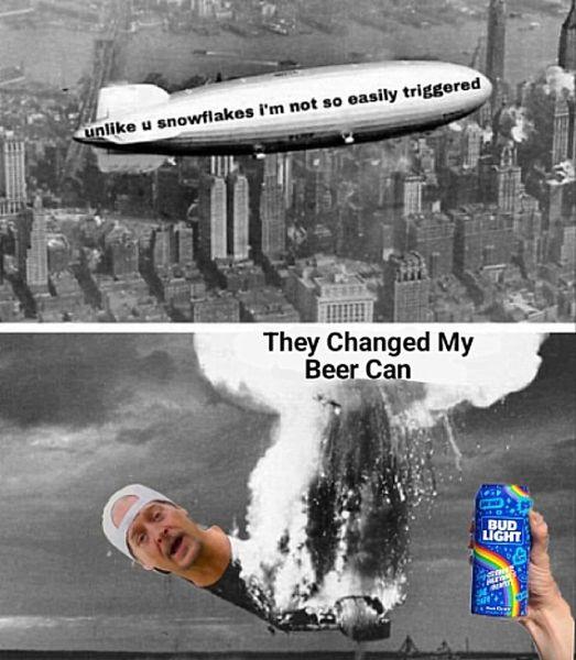 They Changed M Beer Can