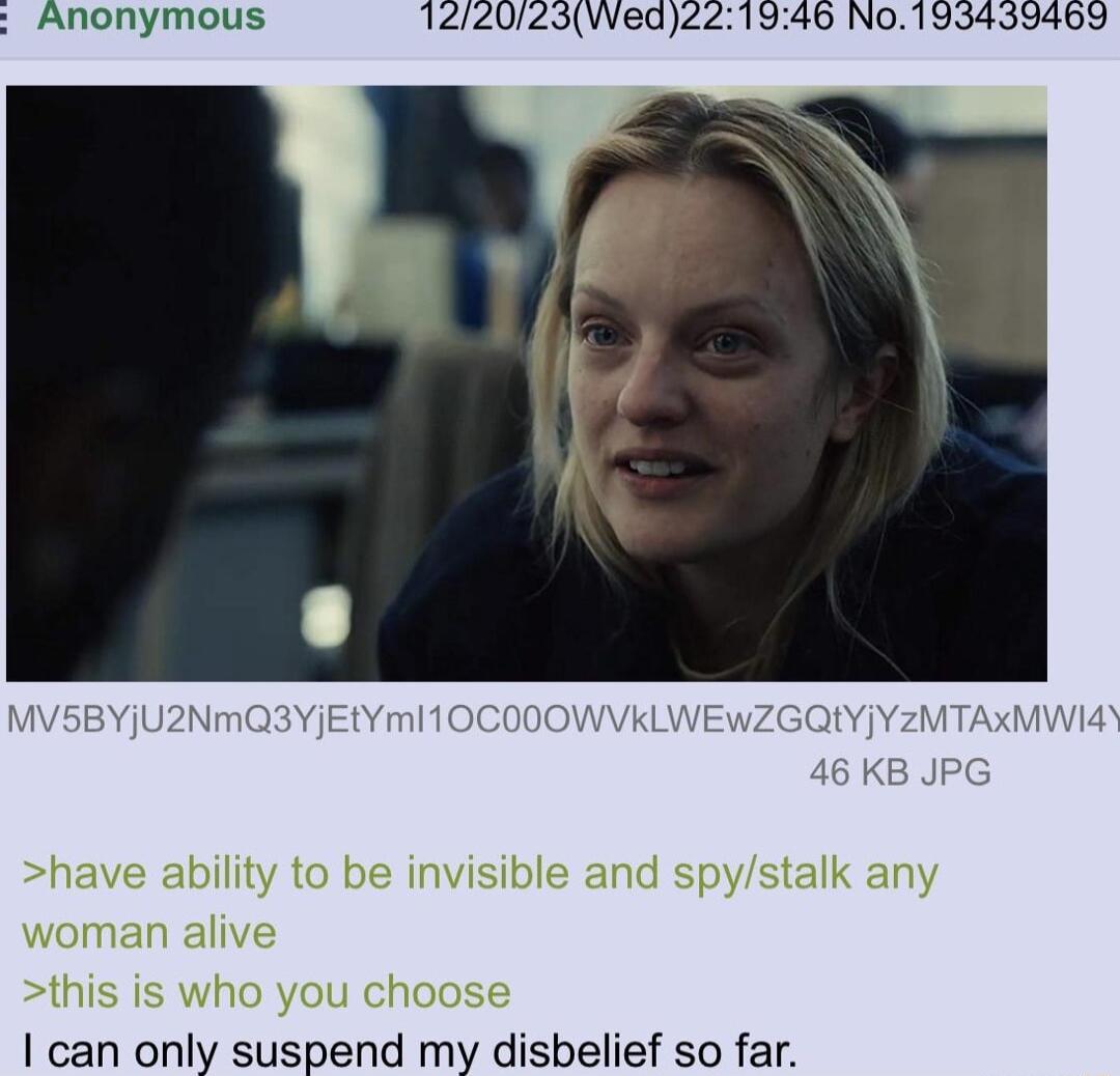 Anonymous 122023Wed221946 N01934 39469 can only suspend my disbelief so far