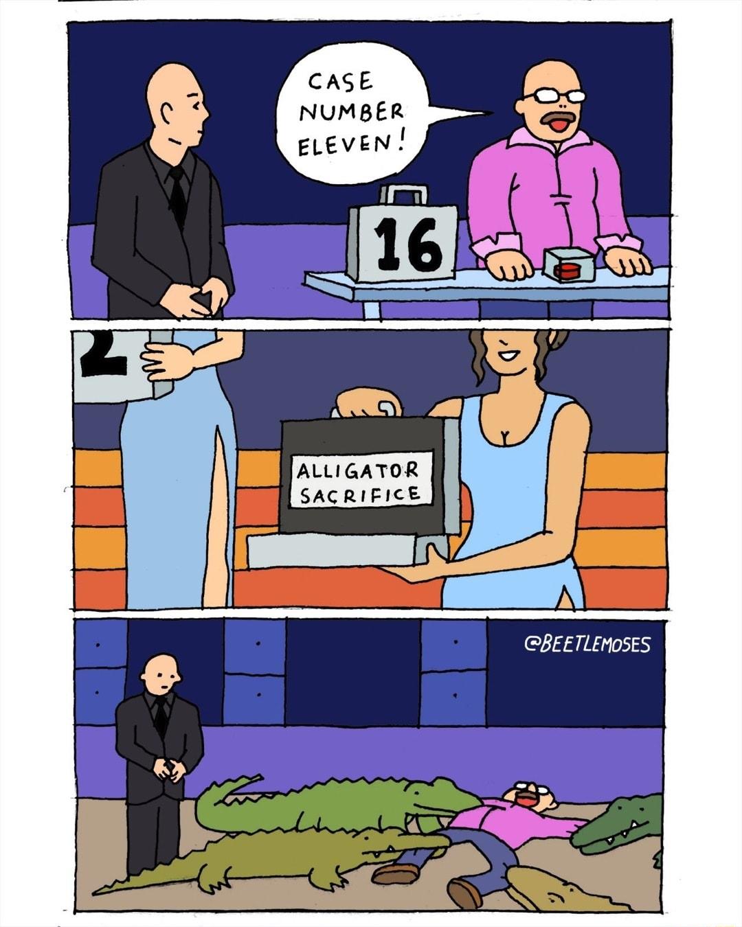 CASE NUMBER ELEVEN ALLIGATOR sacaieice N