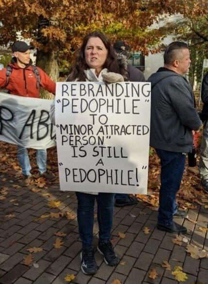 BN R B3 ANDING PEDOPHILE TO BtMINOR ATIRACTED PERSON