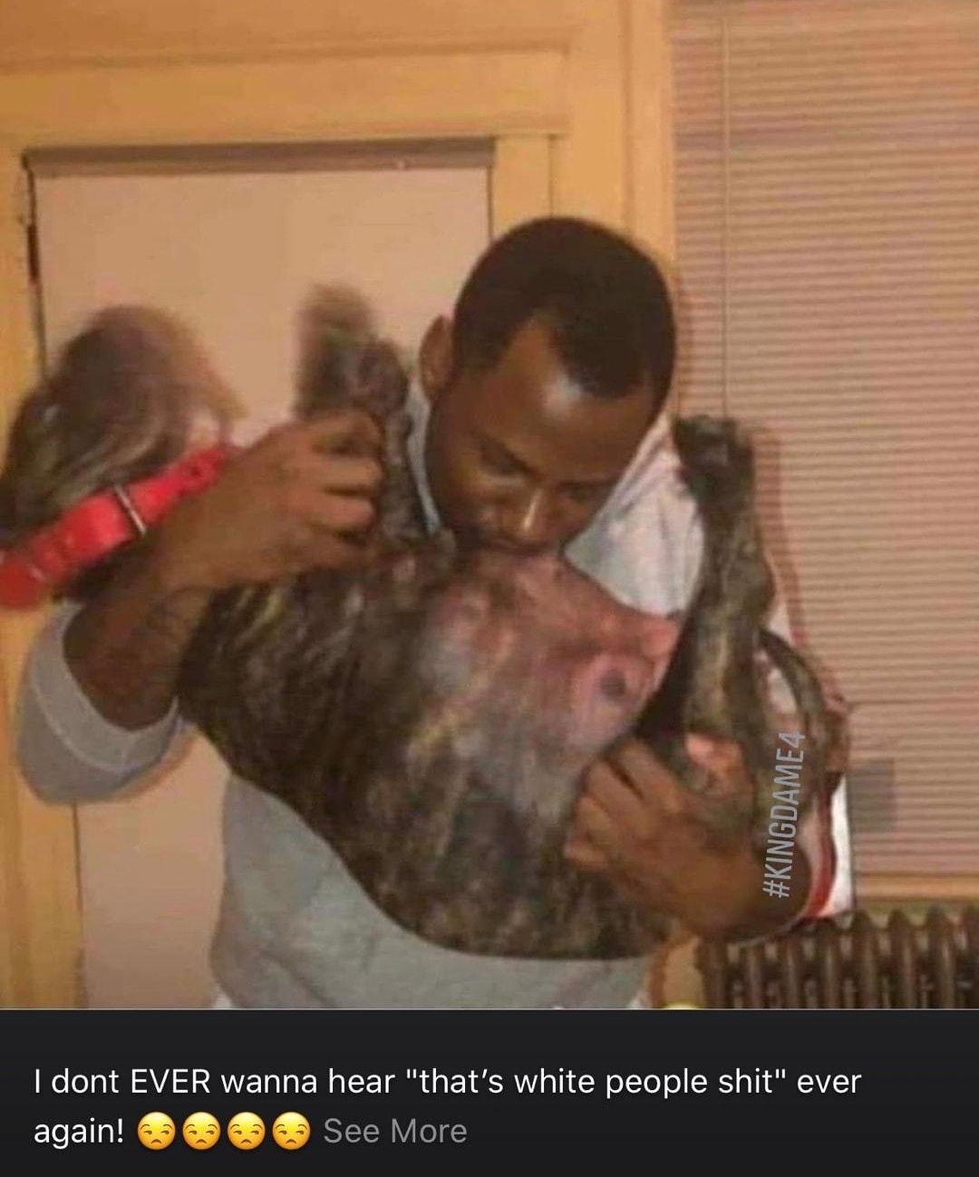 I dont EVER wanna hear thats white people shit ever again Sce More 116K Comments o Like comment share