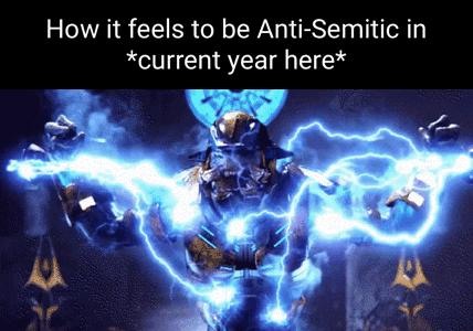 How it feels to be Anti Semitic in current year here