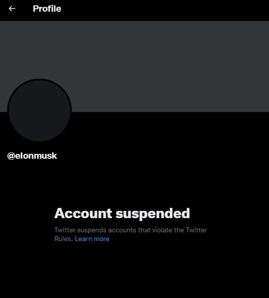 Account suspended Twiter suspands accounts that vilate the Twter Rules Leam more