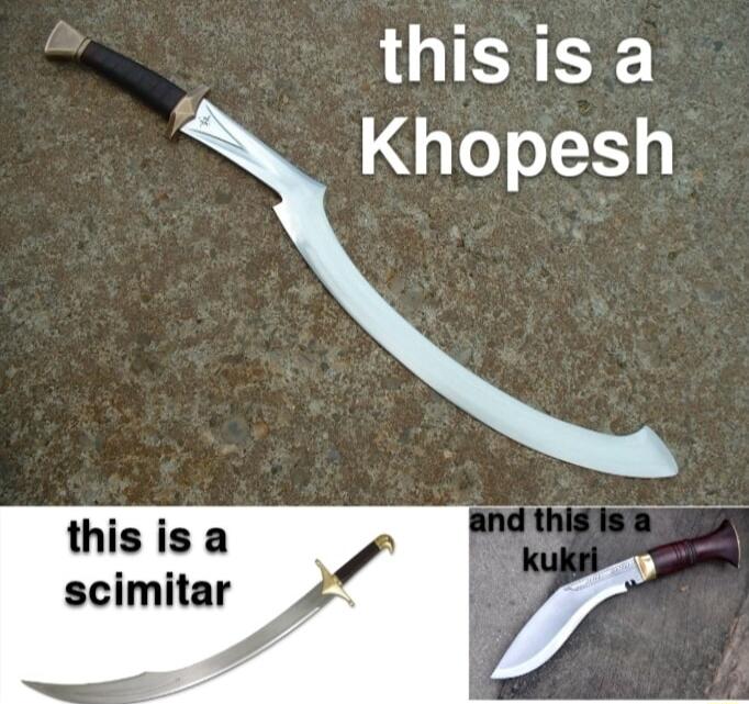 thisis a Khopesh
