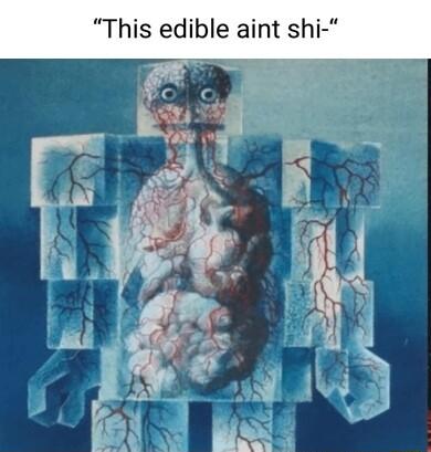 This edible aint shi