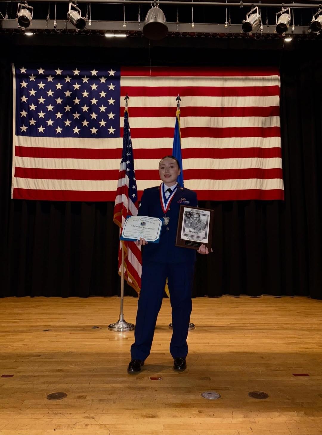 Airman Leadership School SrA Caitlin Amara Burns