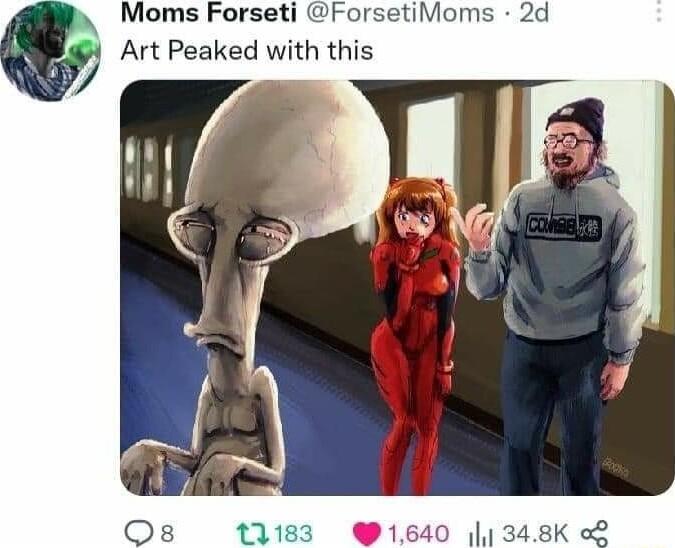 Moms Forseti F Art Peaked with this