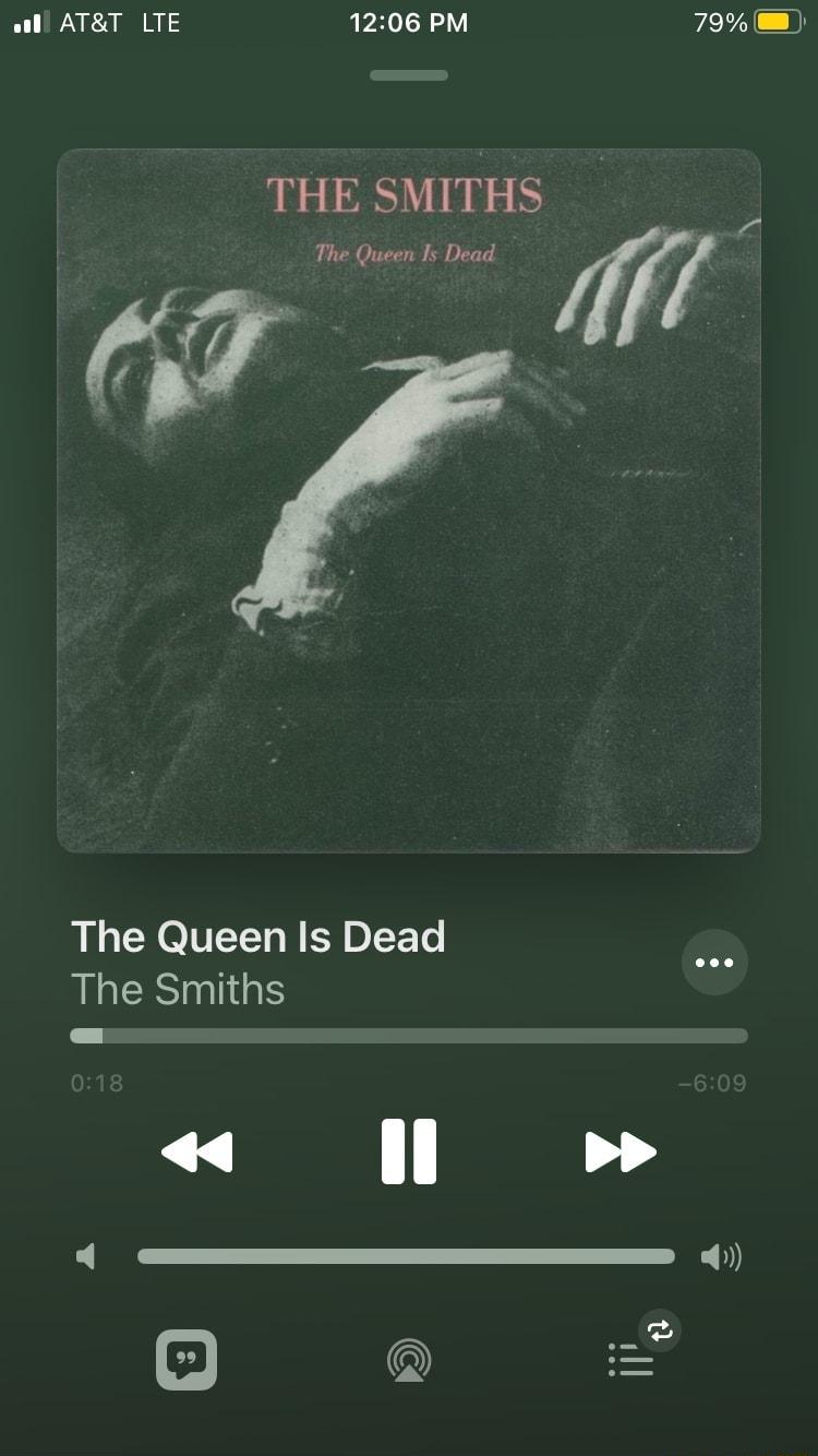 all ATT LTE 1206 PM 79 mm THE SMITHS 27 The Queen Is Dead The Smiths L